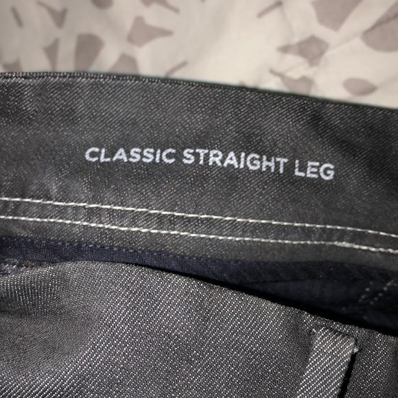 Banana Republic Grey Denim Straight Leg Jean - Picture 7 of 7